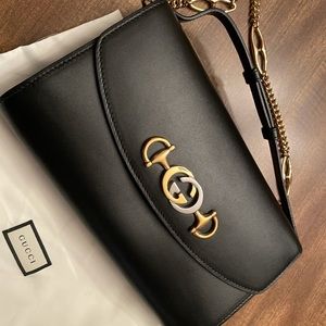 Gucci Zumi Handbag - Never used - black leather